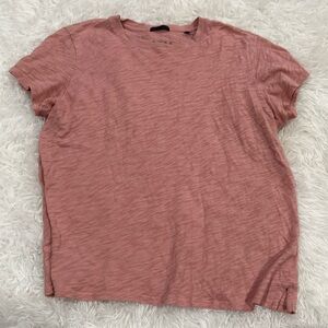 ATM Anthony Thomas Melillo Dusty Rose Short Sleeve Tee